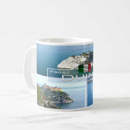 ITイタリア – Friuli Venezia Giulia - Duino - コーヒーマグカップ (正面左)