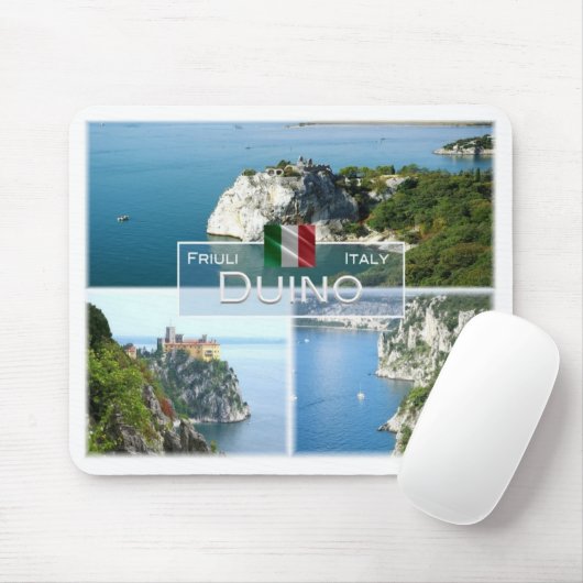 ITイタリア – Friuli Venezia Giulia - Duino - マウスパッド (マウス)
