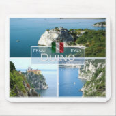 ITイタリア – Friuli Venezia Giulia - Duino - マウスパッド (正面)