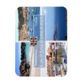 ITイタリア – La Maddalena - Cala Coticcio - マグネット (縦)