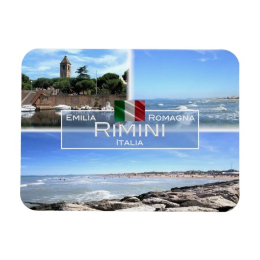 ITイタリア – Rimini - マグネット (横)