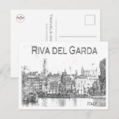 ITイタリア – Riva del Garda - ポストカード (正面/裏面)