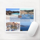 ITイタリア – Sardegna - La Maddalena - マウスパッド (マウス)