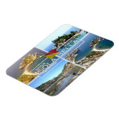 ITイタリア – Taormina - Isola Bella - マグネット (左側)
