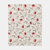 ITキッズトイパターン フリースブランケット (正面)