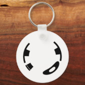 Itキーチェーンへのラウンド キーホルダー (正面)