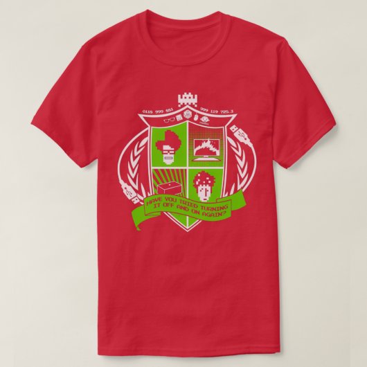 ITクラウドクレスト Tシャツ (デザイン正面)