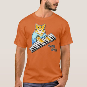 ITクラウド・ロイズ・ピアノ・キャットデザインが広く発売 Tシャツ