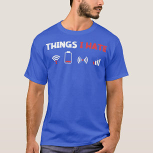 ITコンピューターが嫌いなもの Tシャツ