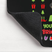 ITコンピュータ部門のギーククリスマス マウスパッド (コーナー)