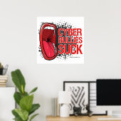 Itサイバーいじめを叫吸ぶ ポスター (ホームオフィス)