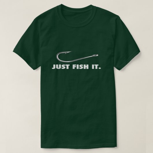 Itシャツを釣り上げる Tシャツ (デザイン正面)
