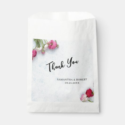 Itシンプルのパーソナライ結婚ズバッグ フェイバーバッグ (正面)