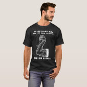 ITジョーク何もせず頼に塩を再試行する Tシャツ (正面フル)