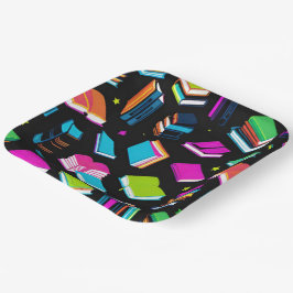 Itスクエアカラフルで予約 ペーパープレート