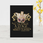 Itステージ引用文(金ゴールド版) カード (黄色い花)