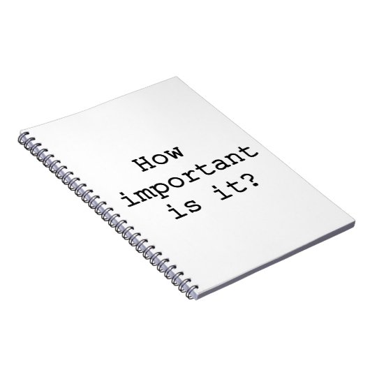 Itスローガンの重要性引用文タイポグラフィ ノートブック (右側)