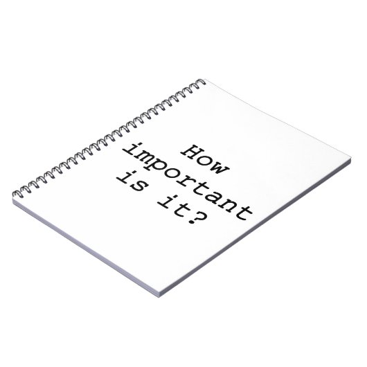 Itスローガンの重要性引用文タイポグラフィ ノートブック (左側)