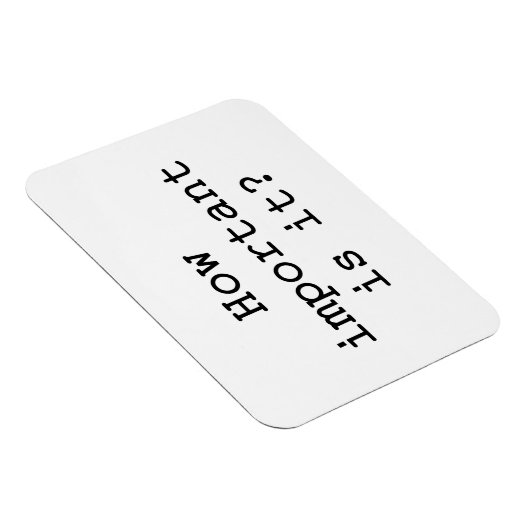 Itスローガンの重要性引用文タイポグラフィ マグネット (右側)