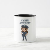 ITセキュリティ：デジタルディフェンダー マグカップ (中央)