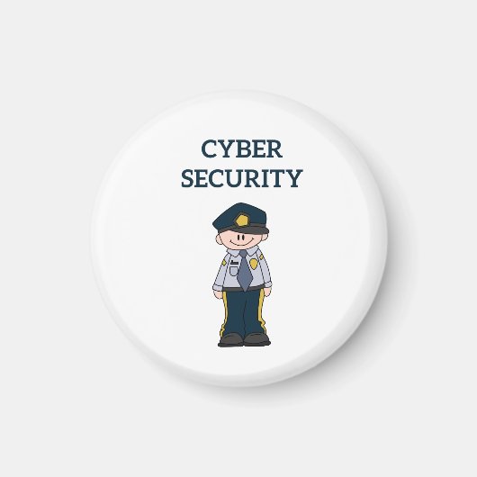 ITセキュリティ：デジタルディフェンダー マグネット (正面)