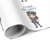 ITセキュリティ：デジタルディフェンダー ラッピングペーパー (ロールコーナー)