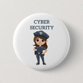 ITセキュリティ：デジタルディフェンダー 缶バッジ