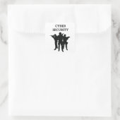 ITセキュリティ:デジタル防衛隊 スクエアシール (バッグ)