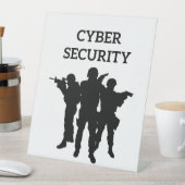 ITセキュリティ:デジタル防衛隊 台座サイン (インサイチュ)