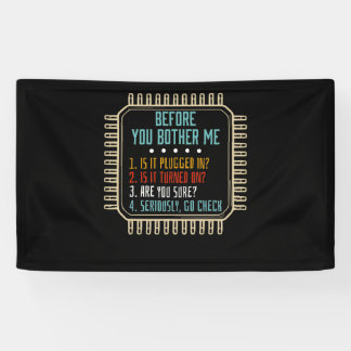 ITテクニカルサポートのギフト 横断幕