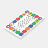 Itデスクゲーム用フリップ ポストイット (アングル)