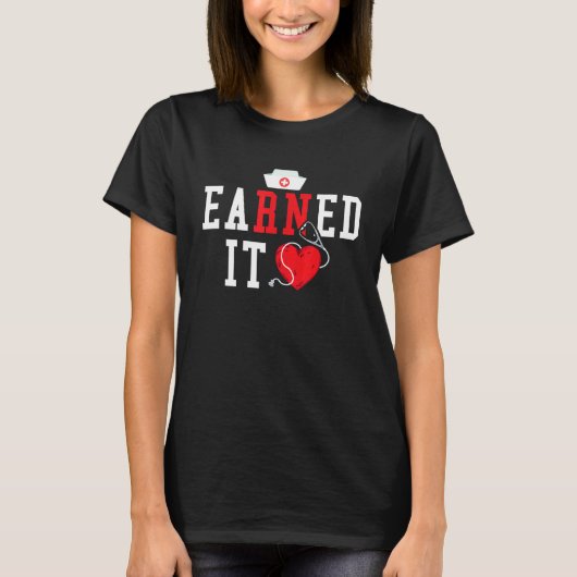 Itナース心拍看護の術者の獲得 Tシャツ (正面)