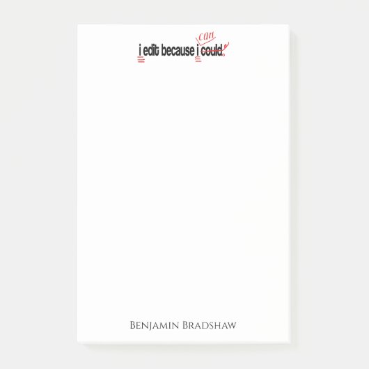 Itノートを投稿できるたパーソナライズされため編集® ポストイット (正面)