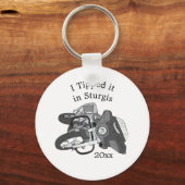 Itバイクをティップ キーホルダー (正面)
