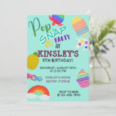 Itバブルポップ・アートのフィジェット玩具誕生日 (スタンド正面)