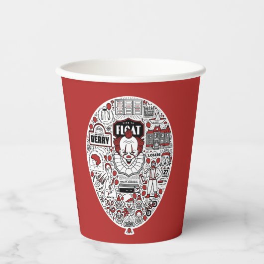 ITバルーンドルアート 紙コップ (正面)