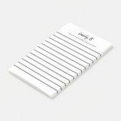 Itパーソナライズされたメモを行で書く ポストイット (アングル)