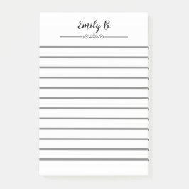 Itパーソナライズされたメモを行で書く ポストイット