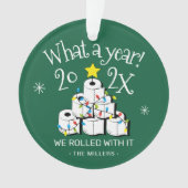 Itファミリ転がの写真で何年もの間 オーナメント (正面)