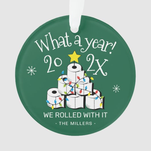 Itファミリ転がの写真で何年もの間 オーナメント (正面)