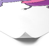 itフィットネスおもしろいトレーニングrhino ポスター (角)