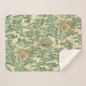 ITフォレスト魚釣りパターン シェルパブランケット (正面(横))