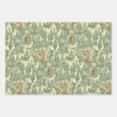 ITフォレスト魚釣りパターン ラッピングペーパーシート (正面2)