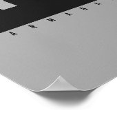 ITブカスタマイズロとホワイトのアポップ・アートのートチキンポスター ポスター (角)