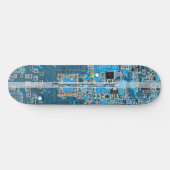 ITプロのためのカスタムブルーPCB基板デザイン スケートボード (横)
