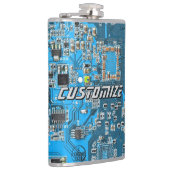 ITプロのためのカスタムブルーPCB基板 2 フラスク (右)