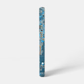 ITプロのためのブルーPCB基板デザイン SAMSUNG GALAXYケース (左側面)