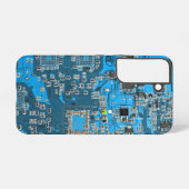 ITプロのためのブルーPCB基板デザイン SAMSUNG GALAXYケース (裏面横)