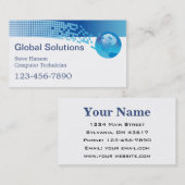 ITプログラマ技術者 名刺 (正面/裏面)