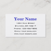 ITプログラマ技術者 名刺 (裏面)